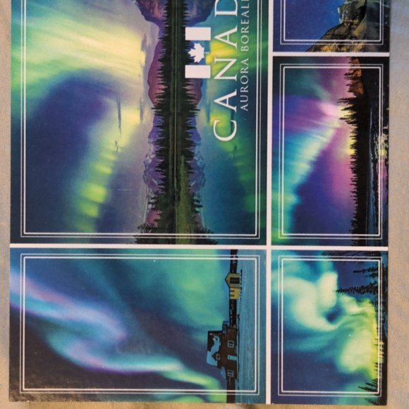 Canada Aurora Borealis Postcard 3 for $10 - Picture 3 of 6